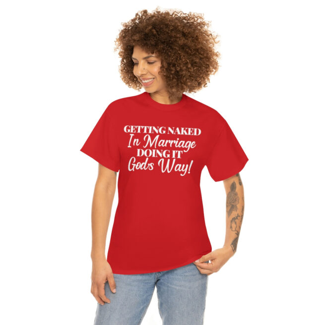 GNIM Doing It God's Way | Women's Unisex Heavy Cotton Tee - Image 48