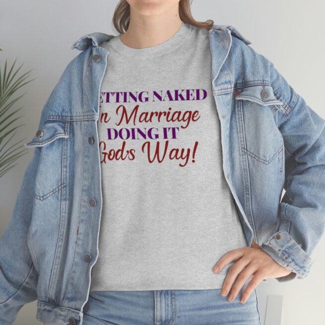 GNIM Doing It God's Way | Women's Unisex Heavy Cotton Tee - Image 34