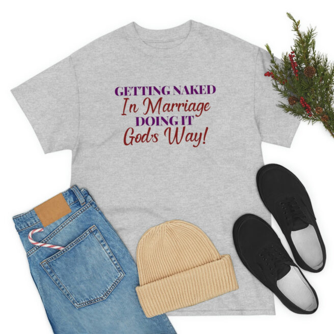 GNIM Doing It God's Way | Women's Unisex Heavy Cotton Tee - Image 35