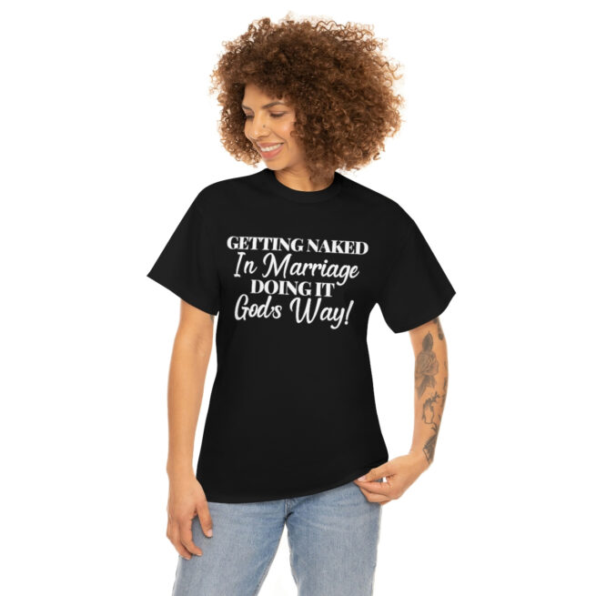 GNIM Doing It God's Way | Women's Unisex Heavy Cotton Tee - Image 3