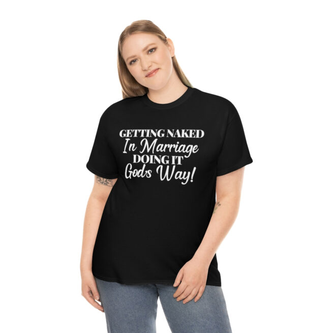 GNIM Doing It God's Way | Women's Unisex Heavy Cotton Tee - Image 4