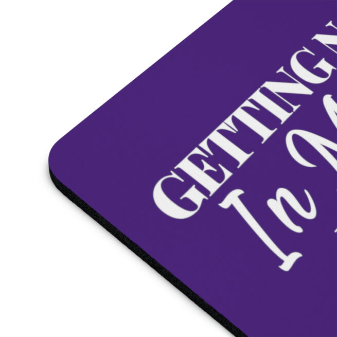 GNIM Doing It God's Way | Purple Mouse Pad - Image 5