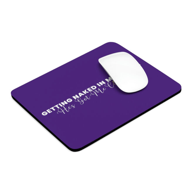 GNIM He's Got Me Covered | Purple Mouse Pad - Image 4