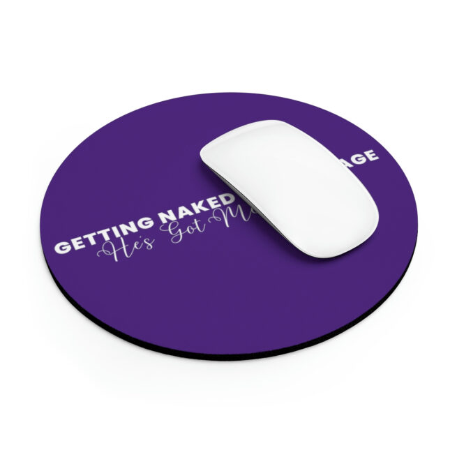 GNIM He's Got Me Covered | Purple Mouse Pad - Image 9