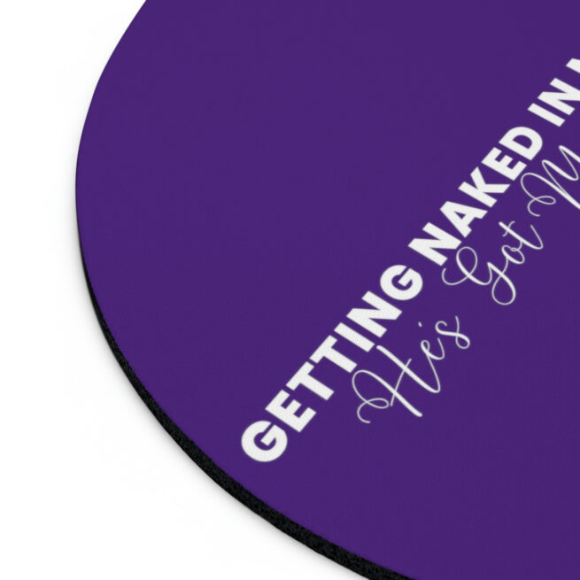 GNIM He's Got Me Covered | Purple Mouse Pad - Image 10